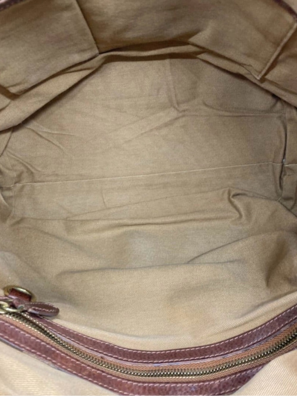 Ralph Lauren Classic Brown Leather Tote Bag - Picture 13 of 13
